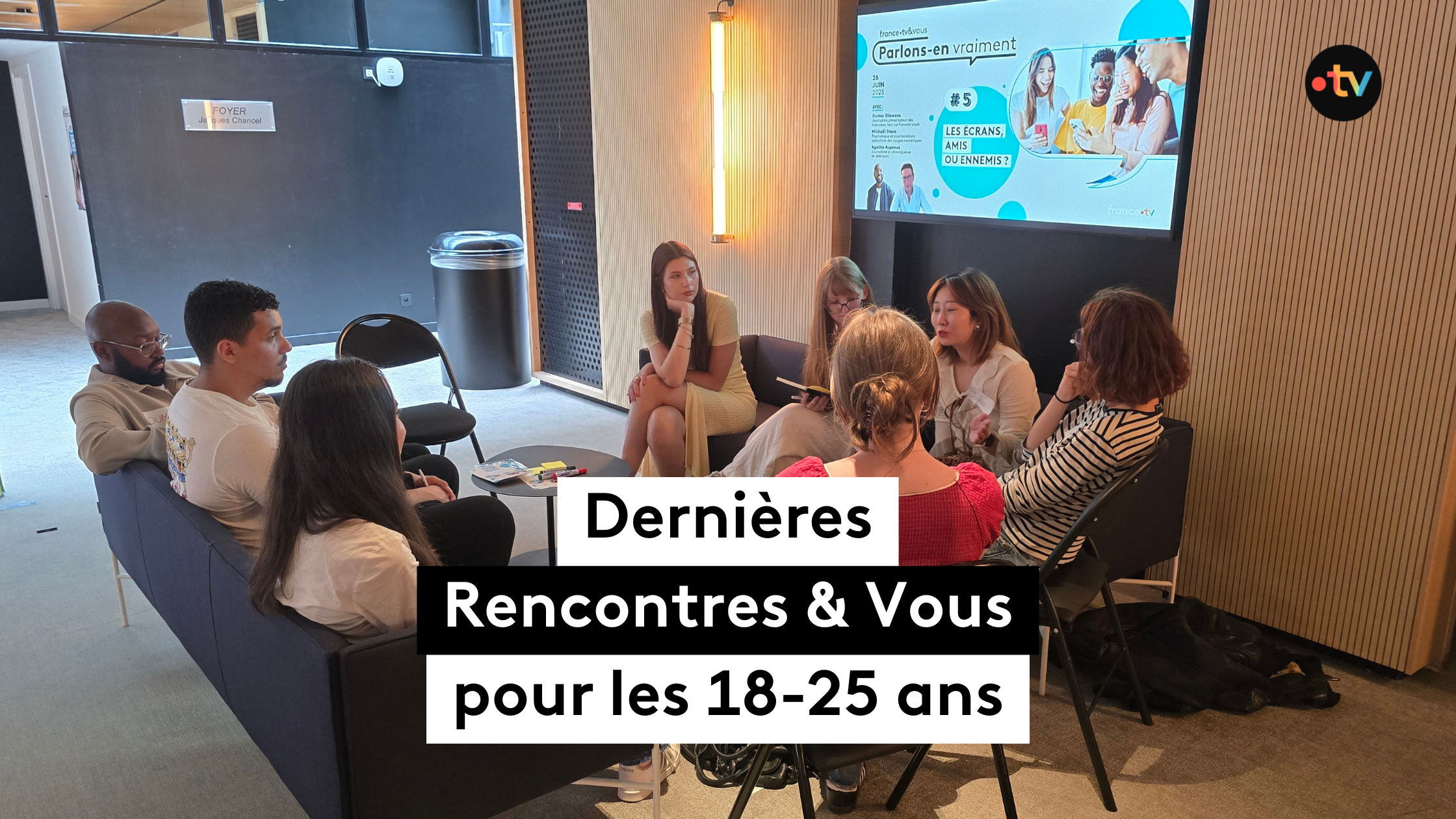 Retour en images sur les dernières Rencontres & Vous pour les 18-25 ans avec  Mélanie Taravant et Oumar Diawara